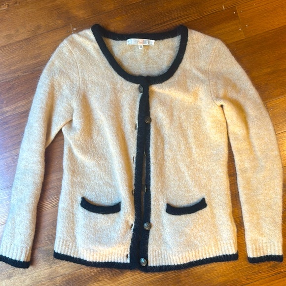 Chanel, sezanne, -esque sweater. Alexa Chung for Madewell.. - Picture 1 of 3